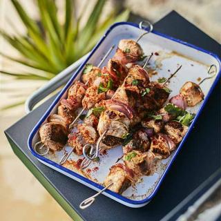 Brochettes de poulet tandoori