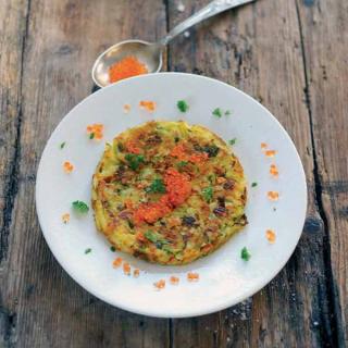 Paillassons de courgettes