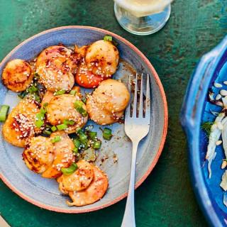 Saint-Jacques miso sésame