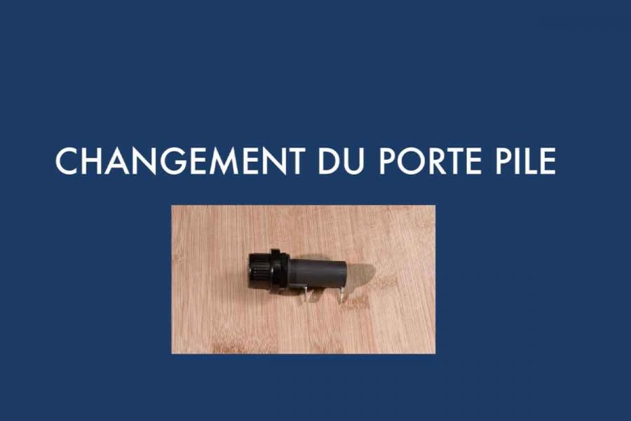 Changement du porte-pile de ma plancha Eno