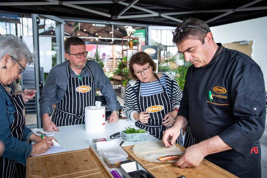 Nos Cours de cuisine à la plancha