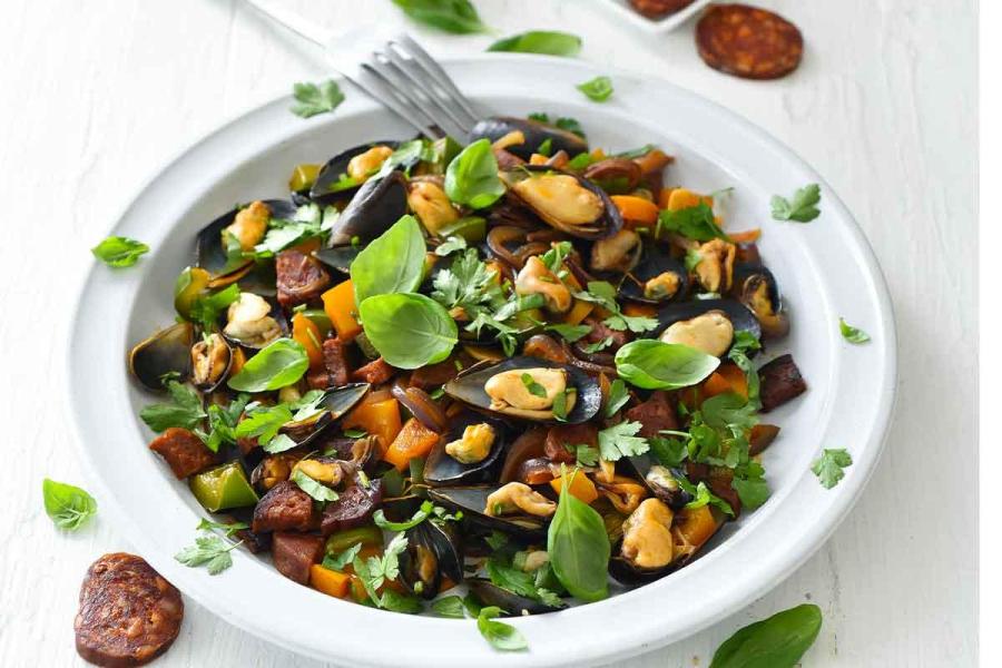 Moules à l'espagnole