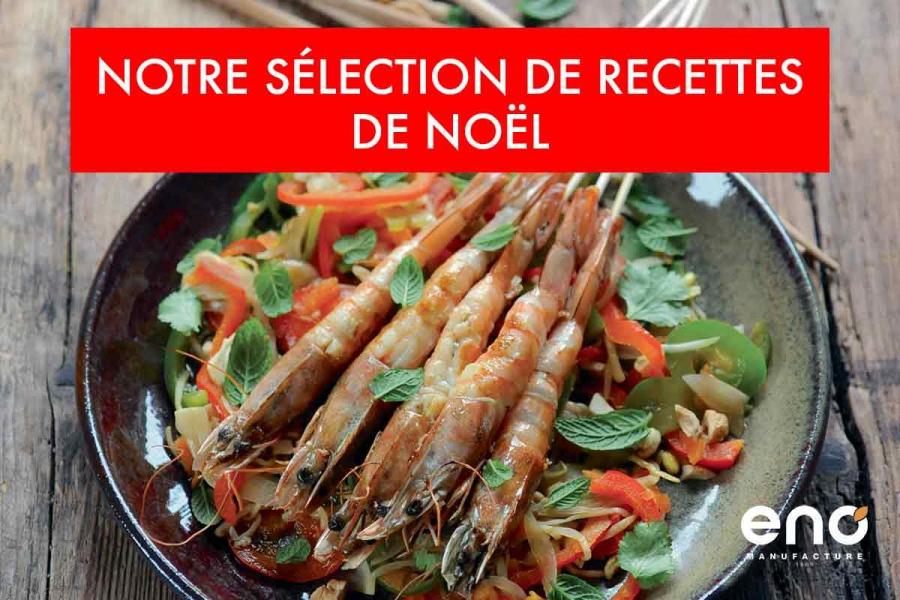 Idées recettes festives à la plancha pour Noël !