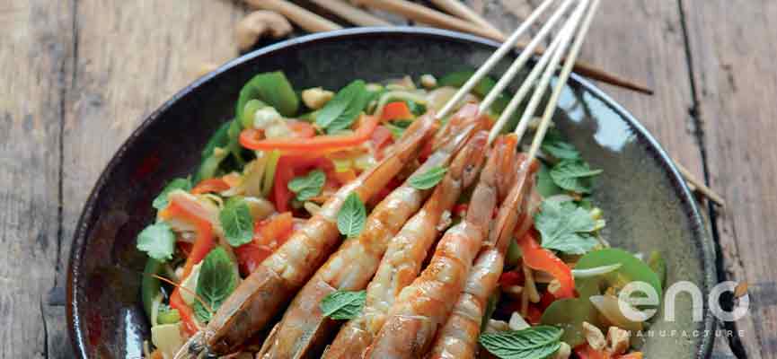 Recette-gambas-asiatique-plancha-eno