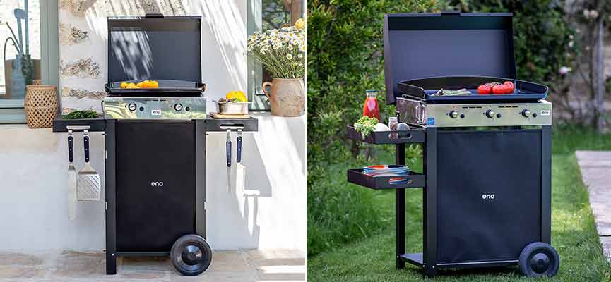 Plancha gaz sur chariot Initial 50 et 65