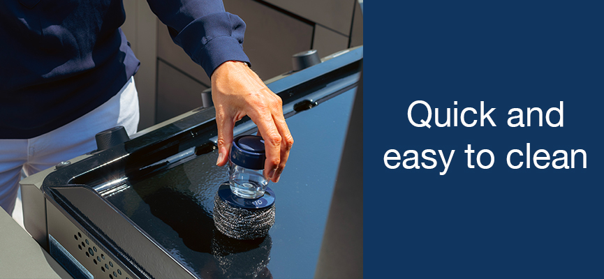 how to clean a griddle