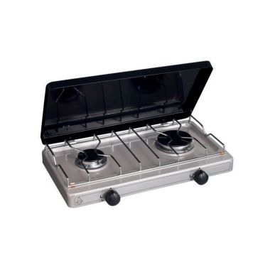 Réchaud Gaz XTREM 2 Brûleurs Gris Cargo