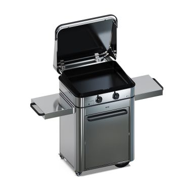 Combo ENOSIGN 65 Plancha gaz sur chariot-Inox
