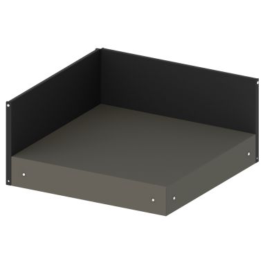 PLATEAU D'ANGLE Gris cargo