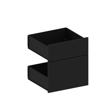 MODULO Tiroirs façade-Noir
