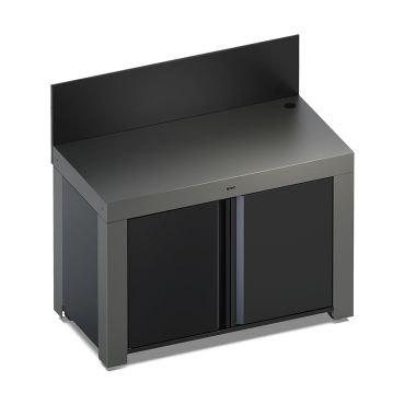 MODULO - Meuble plancha FÉLIX 120 Gris Cargo