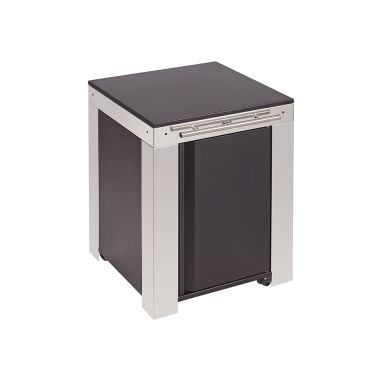 FELIX Desserte Noir et inox