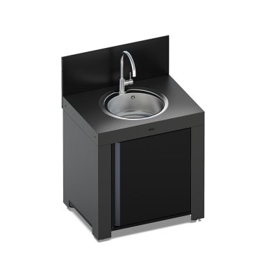 meuble evier 80 gris cargo modulo