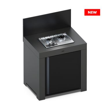 MODULO - Table MASTER Encastrée 80 Gris Cargo