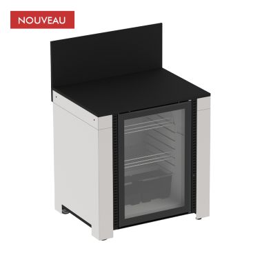MODULO FRIGO Noir et inox
