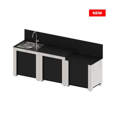 Cuisine CLASSIC - 3 Modules Inox